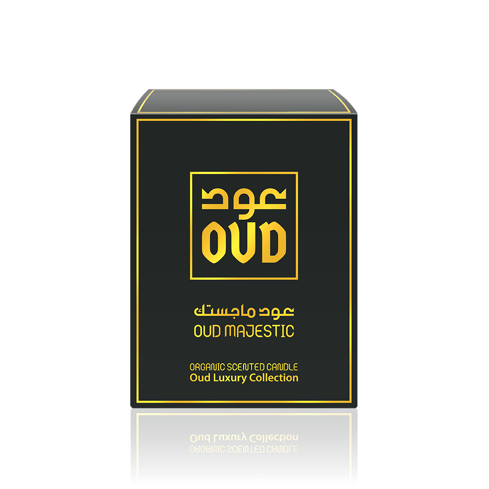 OUD ORGANIC CANDLE MAJESTIC 220ml by OUDLUX – OudLux