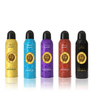 Load image into Gallery viewer, 5 Scents Oud Body Spray/Deodorant Collection by Oudlux