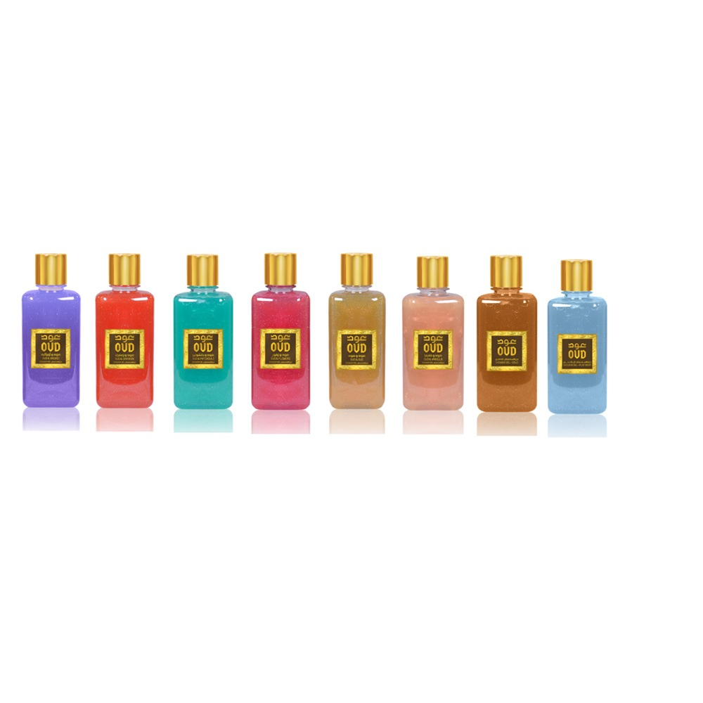 Oud Shower Gel Complete 8 Scents Collection by Oudlux