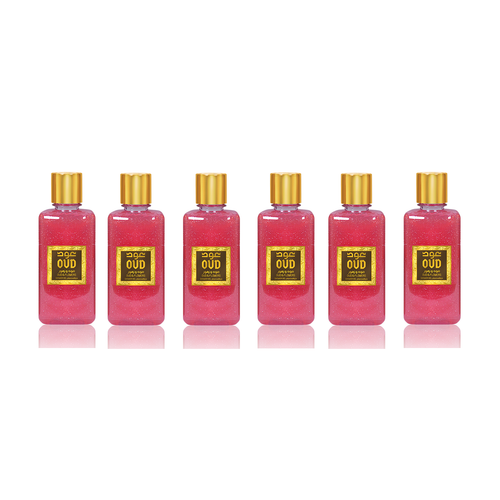 6-Pack Oud Shower Gel Flowers 300ml by Oudlux
