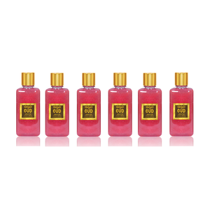 6-Pack Oud Shower Gel Flowers 300ml by Oudlux