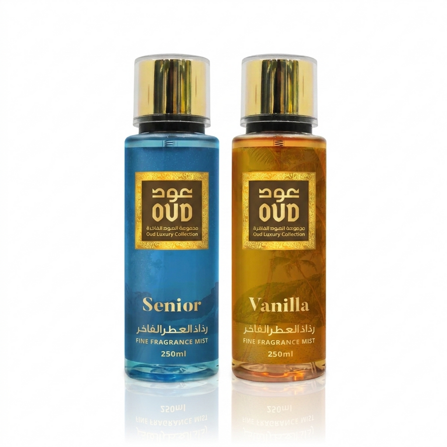 Fine Fragrance Mist Oud 2-Pack Collection 250ml by Oudlux