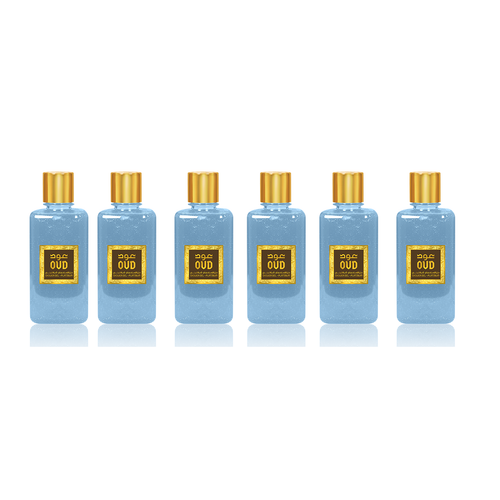 6-Pack Oud Shower Gel Platinum 300ml by Oudlux