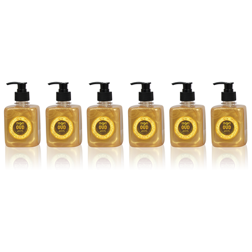 6 Pack - Oud Hand & Body Wash Oriental 300ml by Oudlux