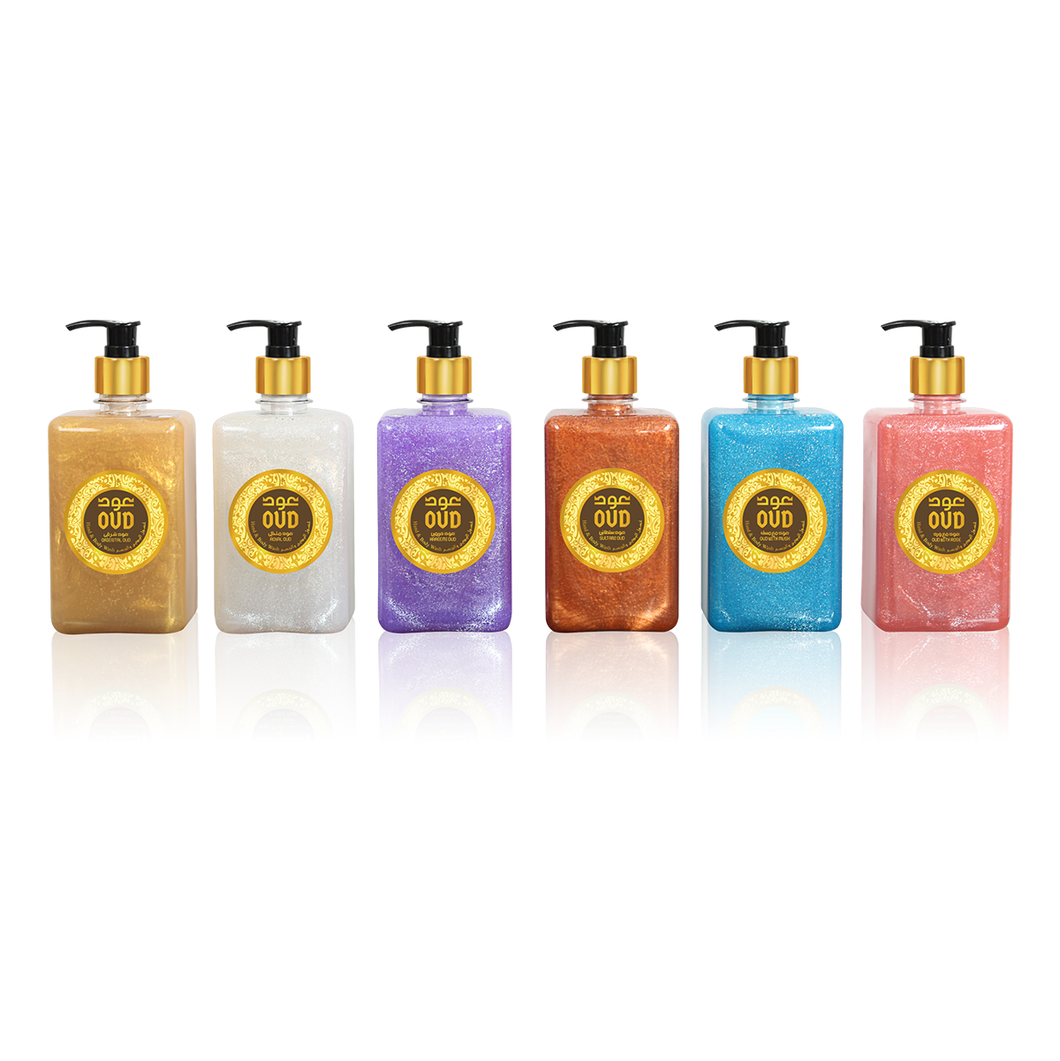 Oud Hand & Body Wash (500ml) 6 Scents Collection by Oudlux