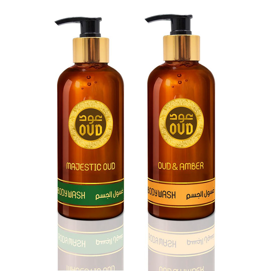 Premium Oud Body Wash 2-Pack Collection 300ml by Oudlux