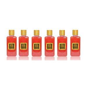 6-Pack Oud Shower Gel Saffron 300ml by Oudlux