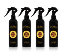 Load image into Gallery viewer, Oud Premium Air Fresheners 250ml Collection of 4 Scents by Oudlux