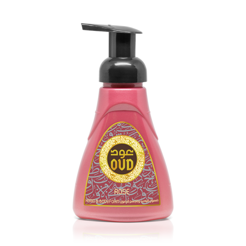 Oud Rose Hand & Body Foam Soap 300ml by Oudlux
