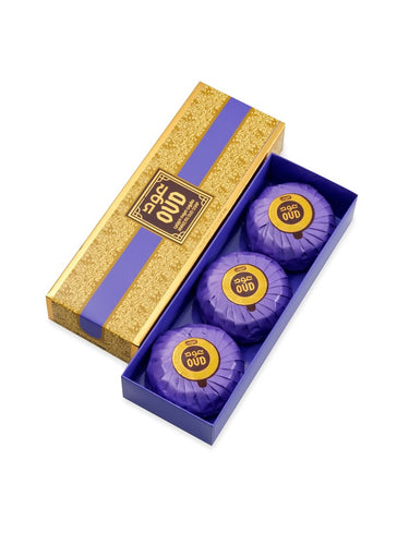 Oud Soap Bars Hareemi 125g (3 Pack) by Oudlux