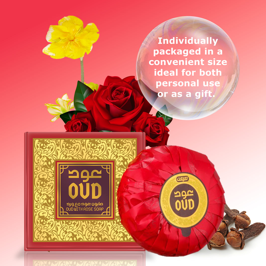 Oud Soap Bar Rose 125g by Oudlux