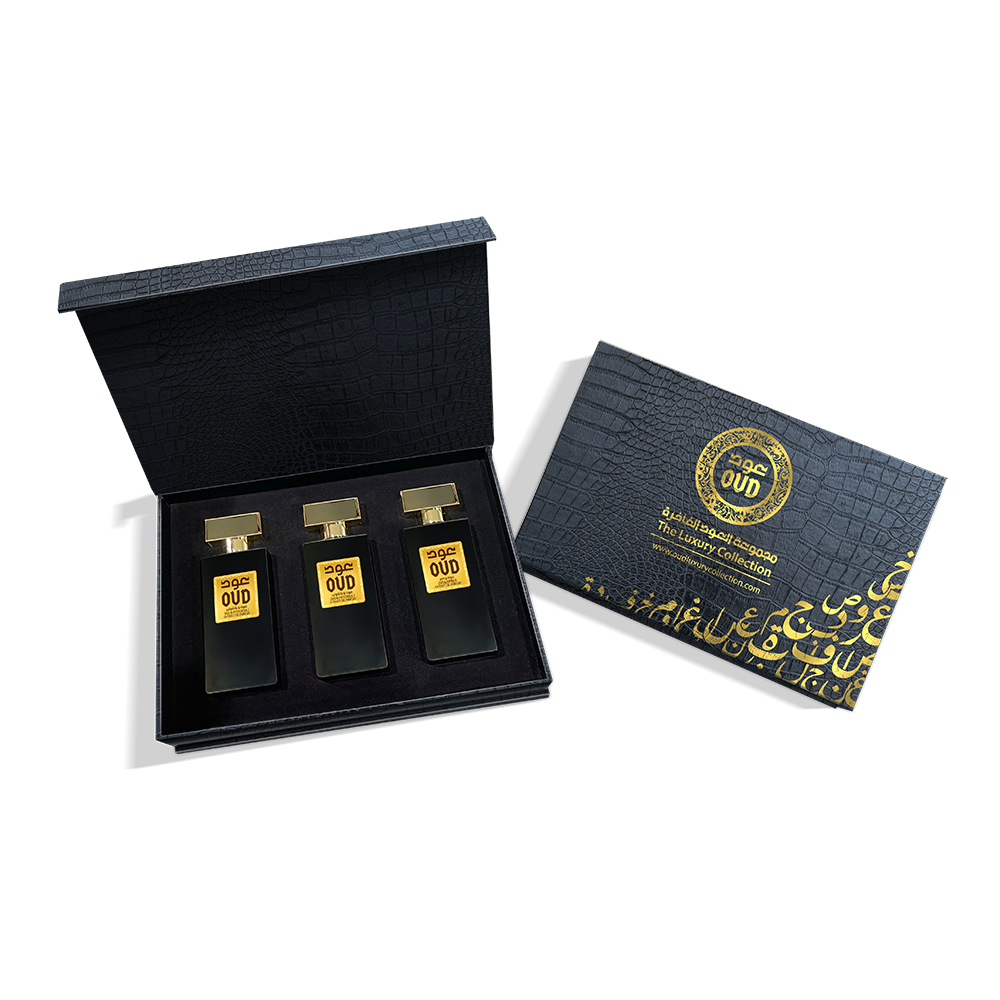 OUDLUX EXTRACT DE PERFUME BOX FLORAL COLLECTION – LIMITED EDITION 50ml X3