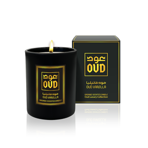 OUD ORGANIC CANDLE VANILLA 220ml by OUDLUX