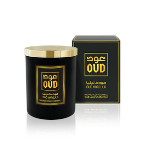 OUD ORGANIC CANDLE VANILLA 220ml by OUDLUX